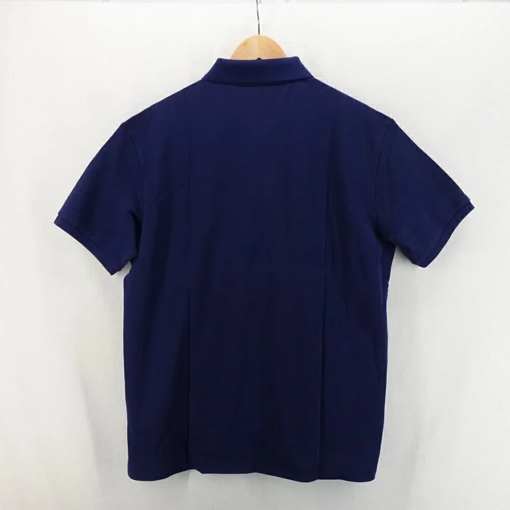 Polo Ralph Lauren Men's Slim Fit Lunar New Year Triple-Pony Polo Shirt Blue XL